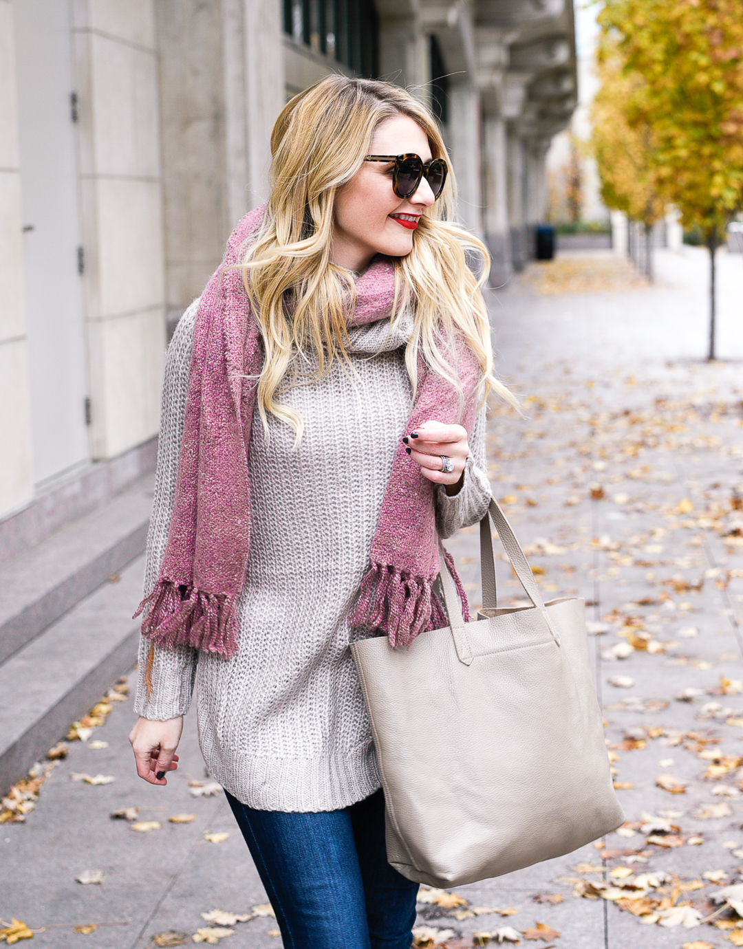 Taupe Tunic Sweater For Under $30