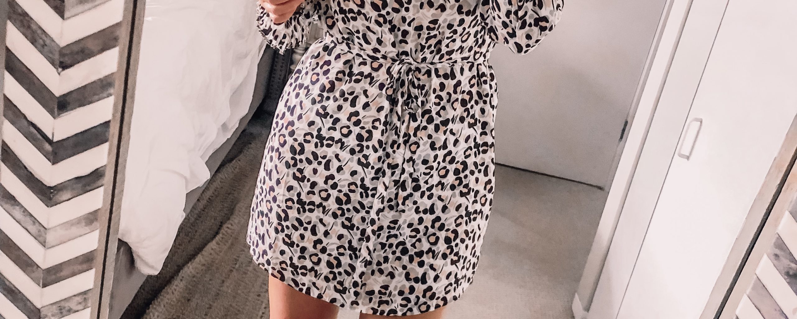 OOTD 8.15.19: Leopard Print Dress